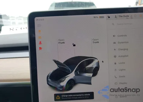 2021 Tesla Model Y Long Range Dual Motor All-Wheel Drive from USA, damaged, VIN 5YJYGAEE0MF299151